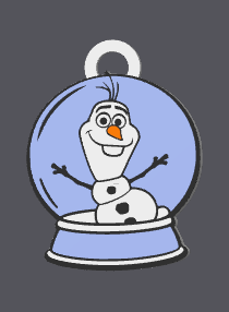 ☃️❄️ Snowman Globe Tab Opener | 3D Printed Christmas Can Opener Accessory