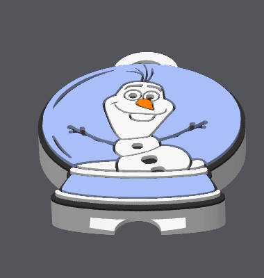 ☃️❄️ Snowman Globe Tab Opener | 3D Printed Christmas Can Opener Accessory