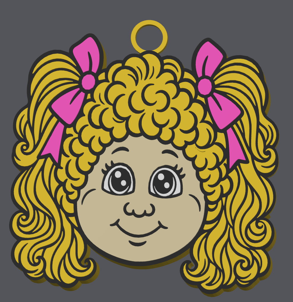 🎀💕 Cabbage Patch Girl Tab Opener | 3D Printed Can Opener Accessory