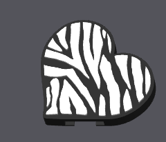 🦓💗 Zebra Heart Tab Opener