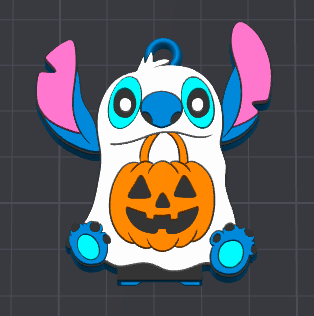 👻 Blue Alien Ghost Tab Opener