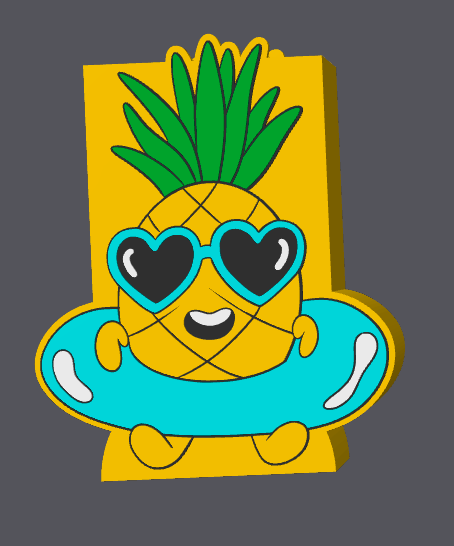 🍍 Pineapple Soap Holder | 3D Printed BBW Hand Soap Holder