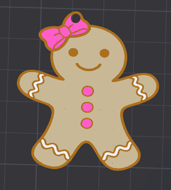 🎀🍪 Gingerbread Girl Tab Opener