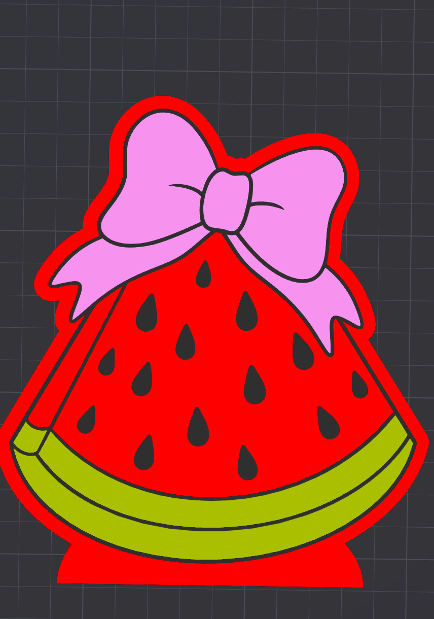 🍉 Watermelon Soap Holder | 3D Printed BBW Hand Soap Holder