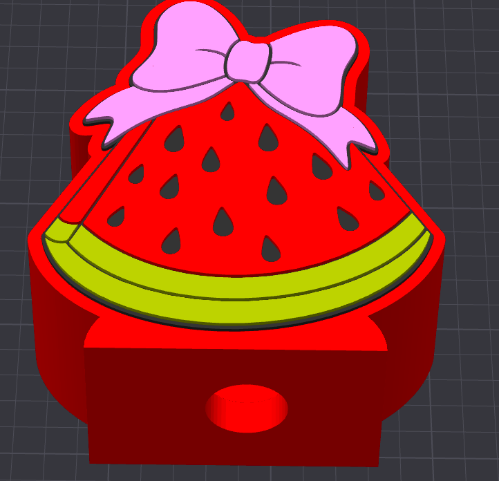 🍉 Watermelon Soap Holder | 3D Printed BBW Hand Soap Holder