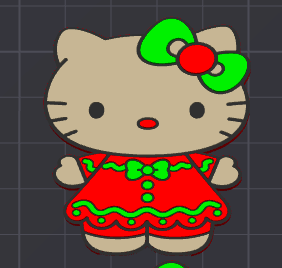 Xmas Kitty Tab Opener
