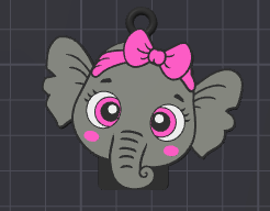 Elephant Girl Tab Opener