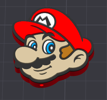 Italian Brothers Flat Back Bead
