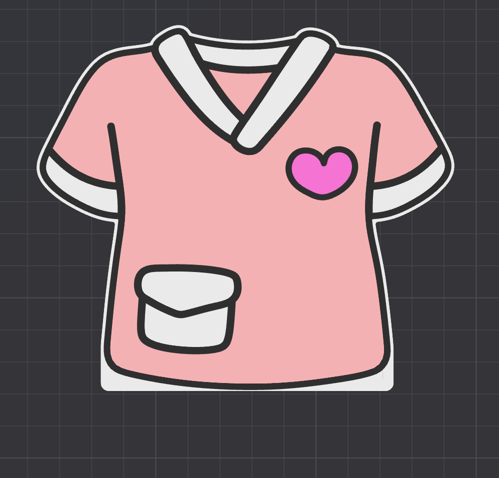 Nurse Outfit Pen Holder