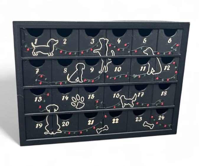 🎄 3D Printed Advent Calendar Countdown | PRE-ORDER