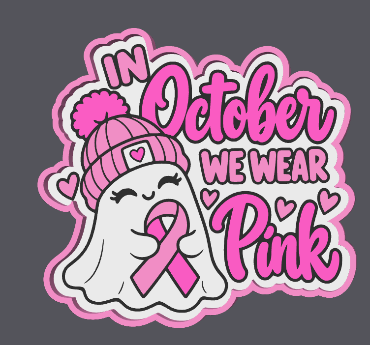 🎀👻 Awareness Ghostie Desk Accessory Collection