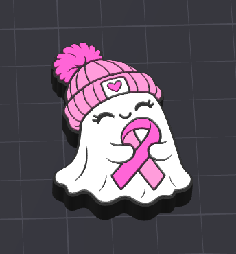 🎀👻 Awareness Ghostie Desk Accessory Collection