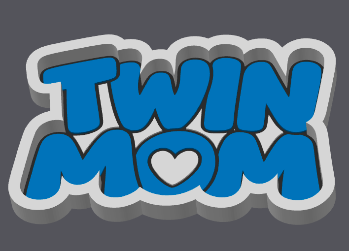 Twin Mom Trinket Tray