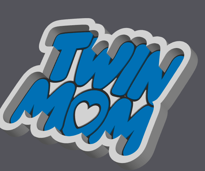 Twin Mom Trinket Tray